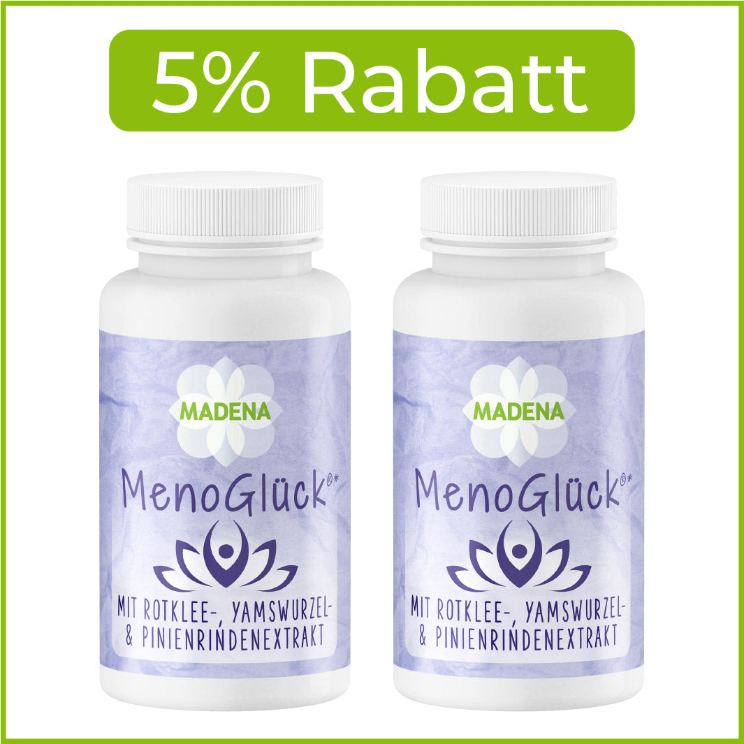 MenoGlück®: Fühle dich wohl während deiner Wechseljahre*