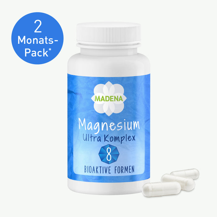 Magnesium Ultra Komplex: 8 Magnesium-Verbindungen
