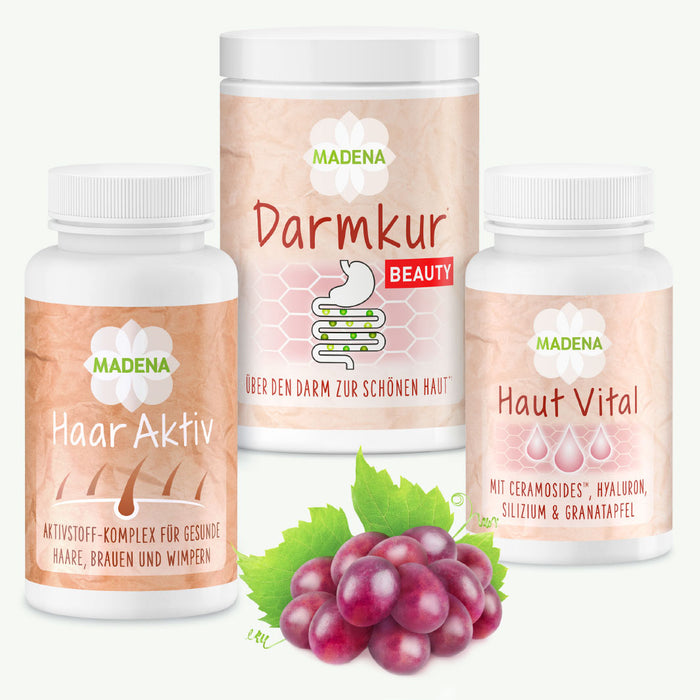 Haut-Haare-Nägel Premium-Paket