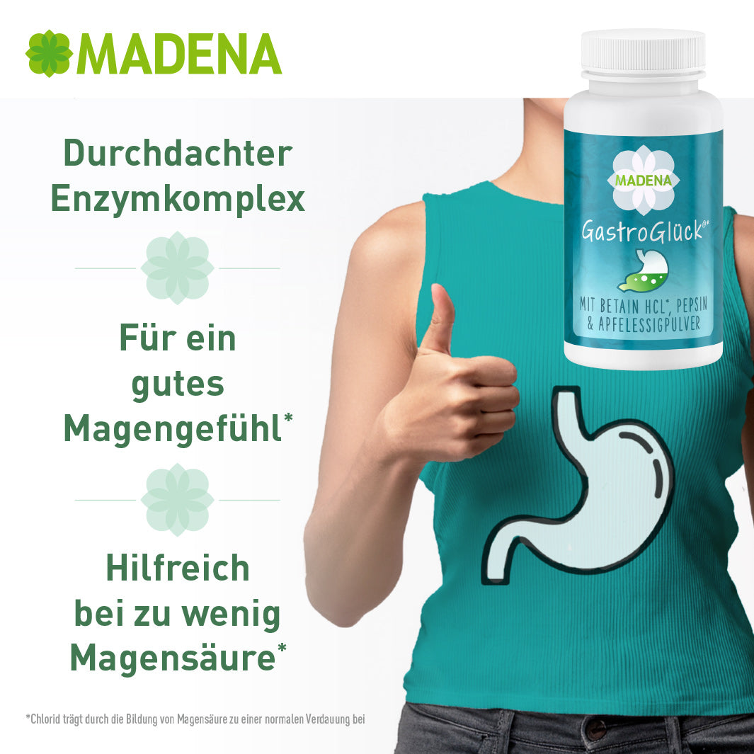 zu wenig Magensäure