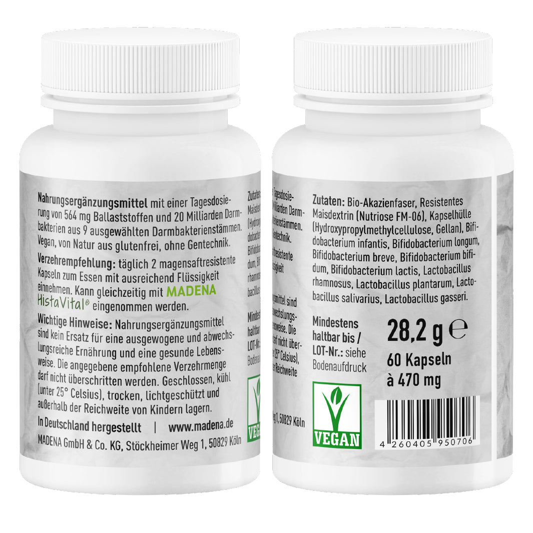 HistaEx® Synbio: Darmbakterien bei Histaminintoleranz