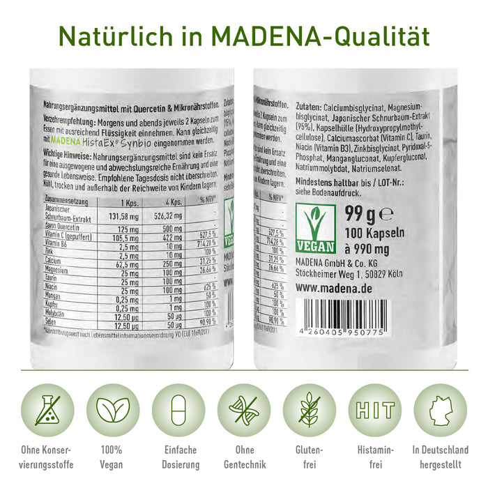 HistaVital®: Quercetin-Komplex bei Histaminintoleranz
