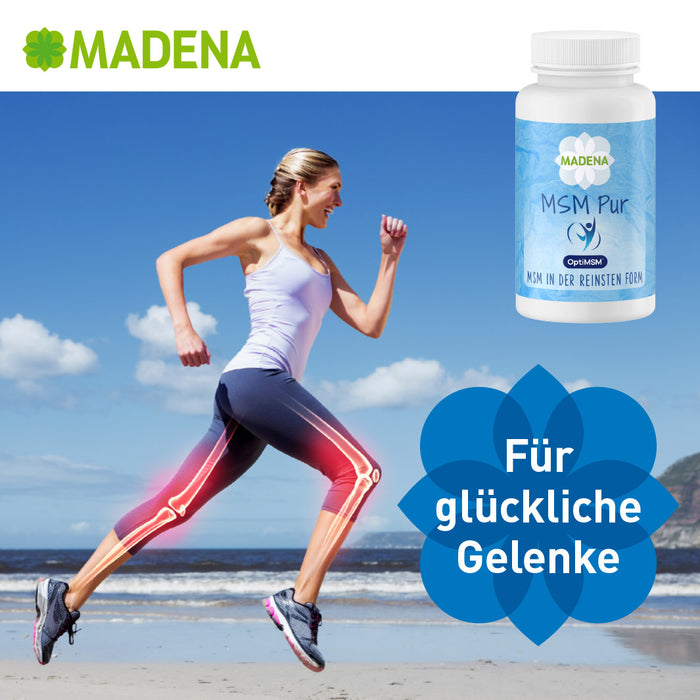 MSM-OptiMSM™: 2000mg Tagesdosis & 100% rein