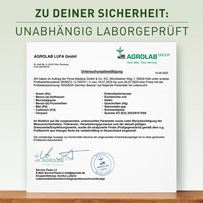 Darmkur für die Haut*