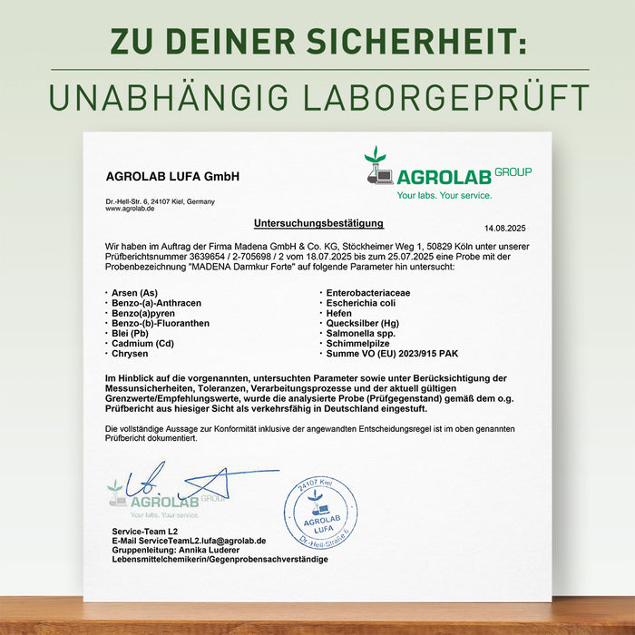 MADENA Darmkur Forte: Darmaufbau-Kur Premium