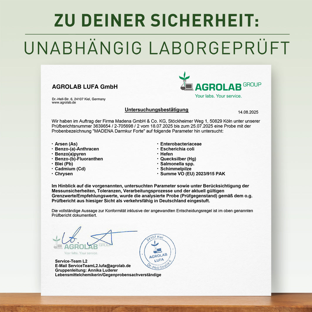 MADENA Darmkur Forte: Darmaufbau-Kur Premium