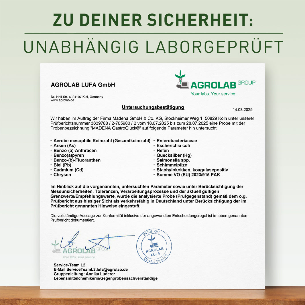 Komplex zur Magensäureproduktion*: Betain HCl & veganes Pepsin