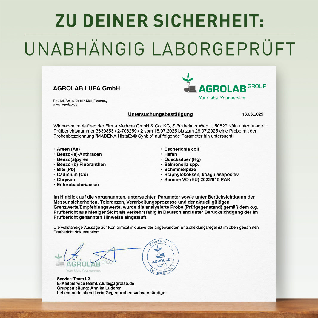 HistaEx® Synbio: Darmbakterien bei Histaminintoleranz