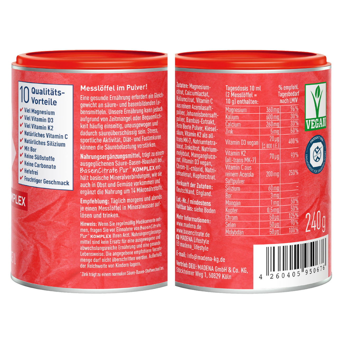 MADENA Darmschlank®-Paket: Abnehmkur & Stoffwechselkur