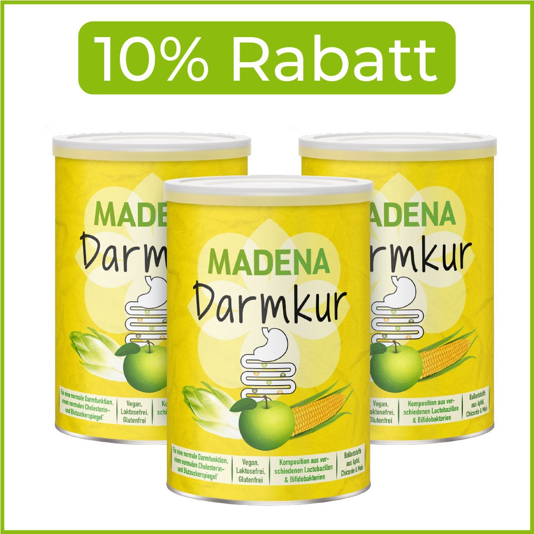 MADENA Darmkur: Darmreinigungskur, innovativ & effektiv