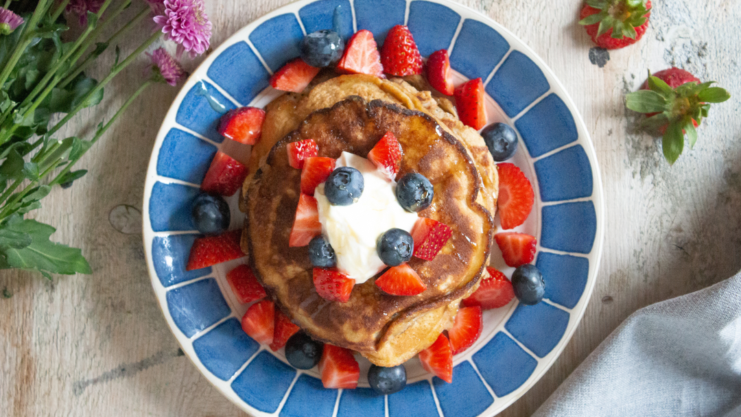 Eiweiß Pancakes-Rezept