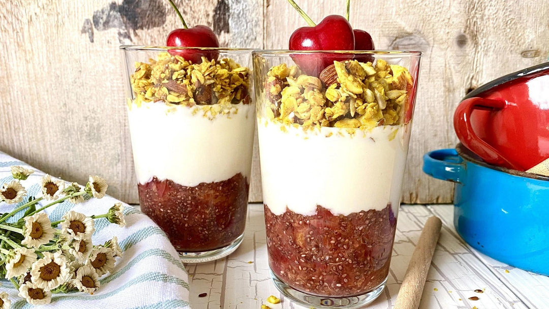 Histaminarmes Dessert: Fruchtiges Schichtdessert