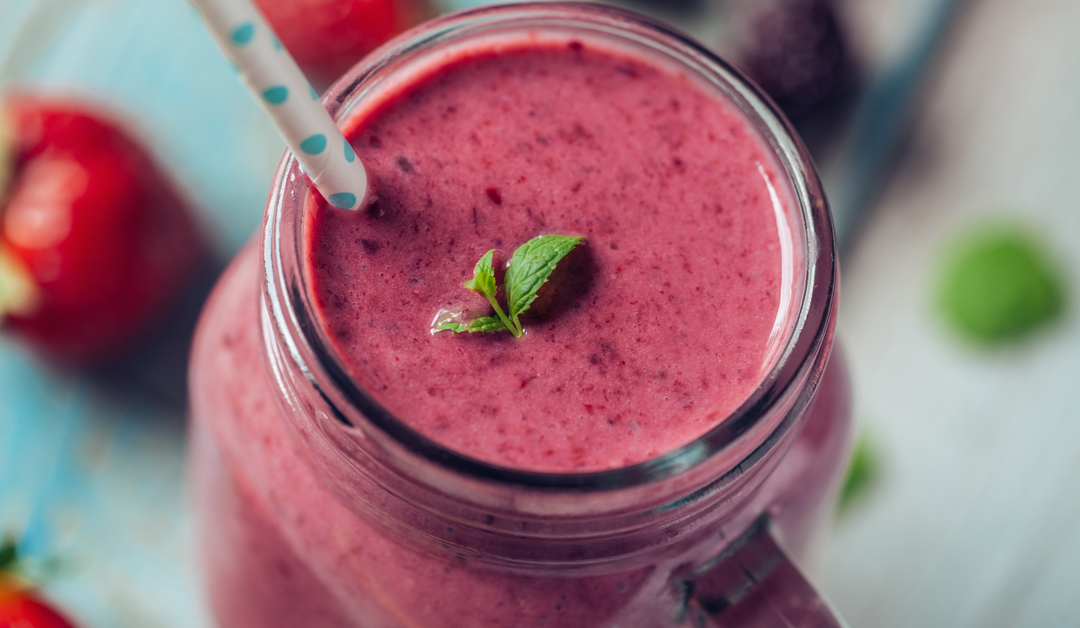 Roter Smoothie: Histaminarm und erfrischend