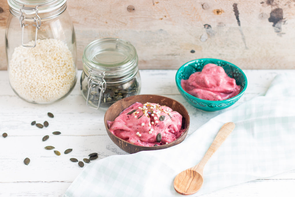 Nicecream Beere: Selbstgemachtes Eis aus Obst