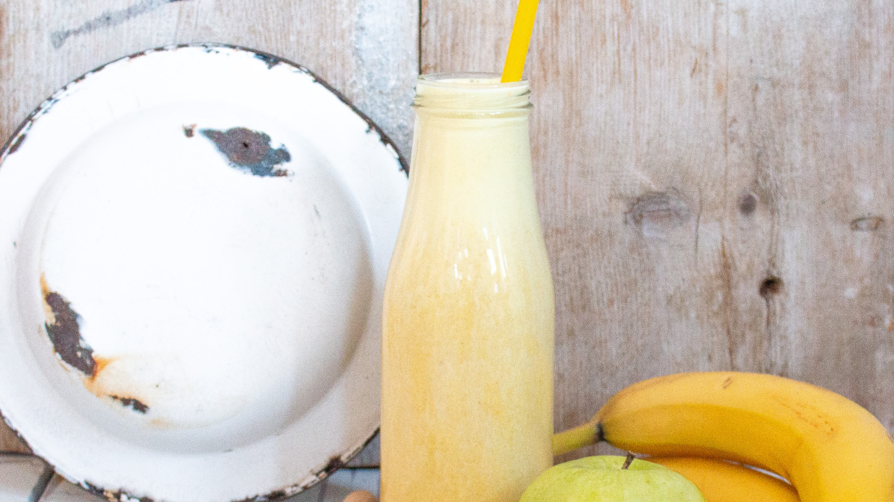 Präbiotischer Hirse-Apfel-Shake