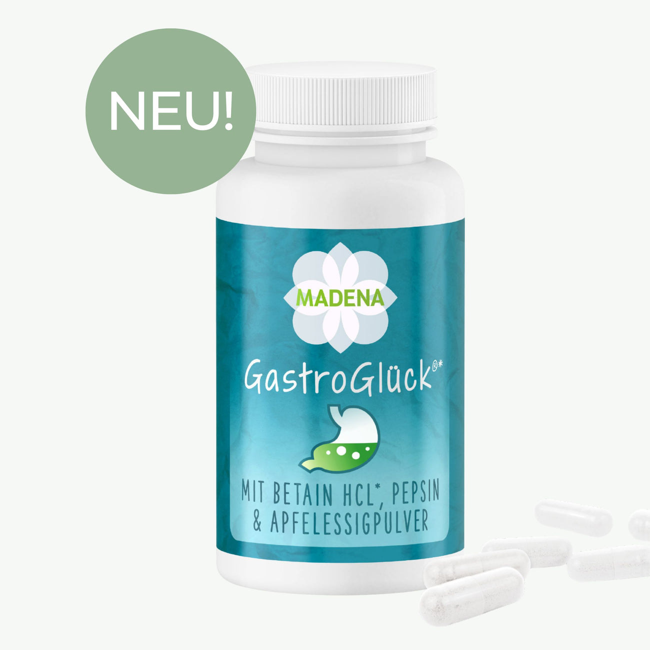 GastroGlück®: Komplex zur Magensäureproduktion*