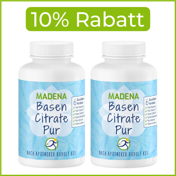 Basenkapseln BasenCitrate Pur