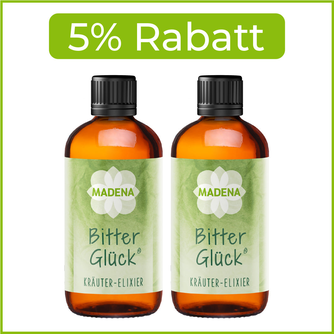 Bittertropfen BitterGlück®: Bitterstoffe nach Hildegard von Bingen