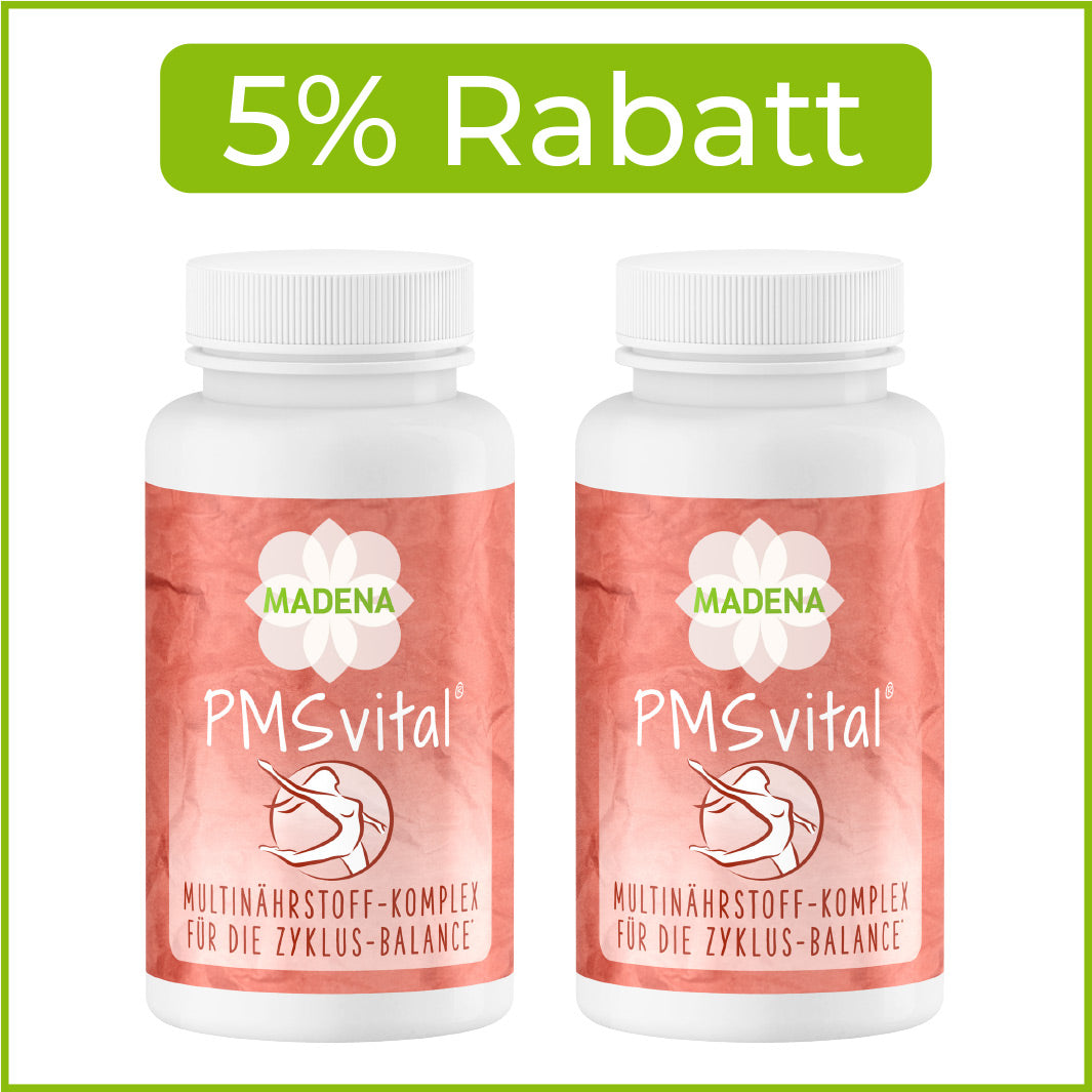 PMS-Kapseln bei Menstruationsbeschwerden und Zyklusstörungen: PMSvital®