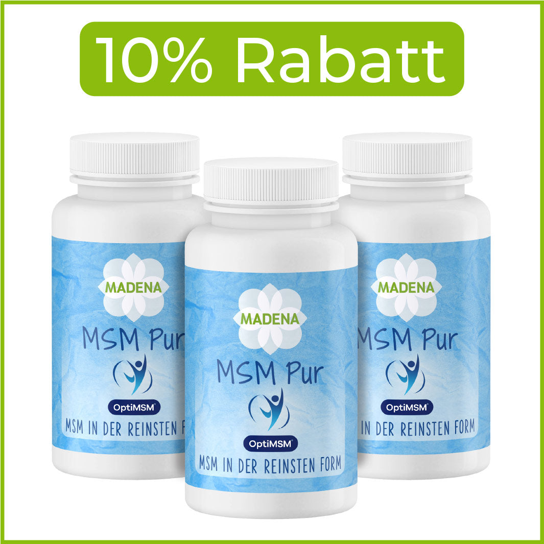 MSM-OptiMSM™: 2000mg Tagesdosis &amp; 100% rein