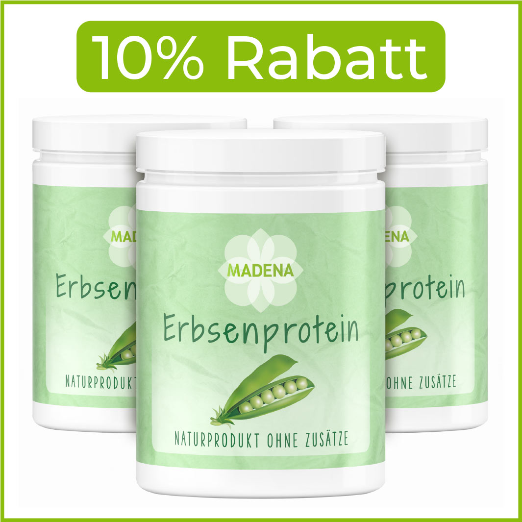 Erbsenproteinpulver: Hoher Eiweißgehalt & starkes Aminosäureprofil