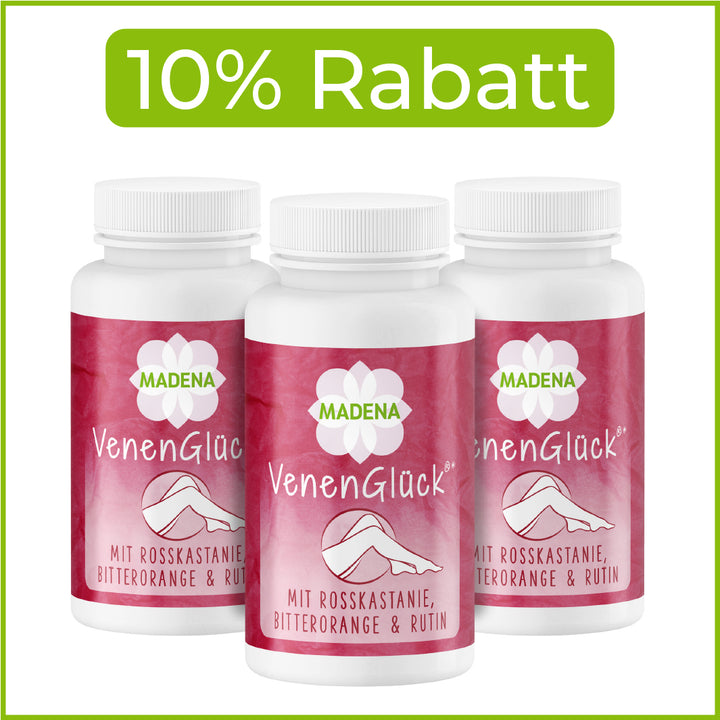 Venenkapseln*: Rutin, Hesperidin, Diosmin, Rosskastanie &amp; Co.