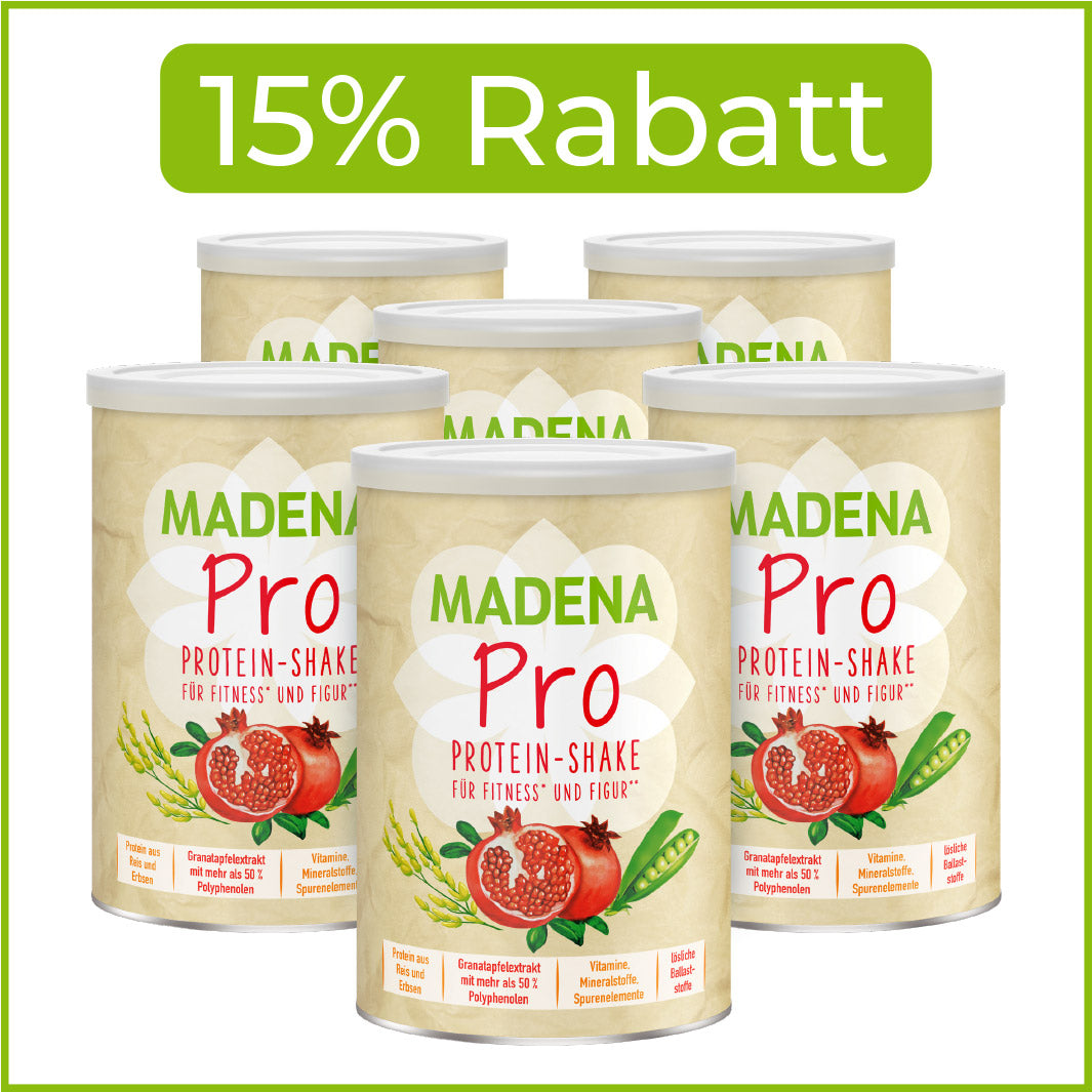 Protein-Shake: MADENA Pro vegan & gesund