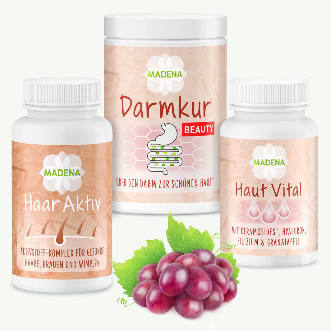 Haut-Haare-Nägel Premium-Paket