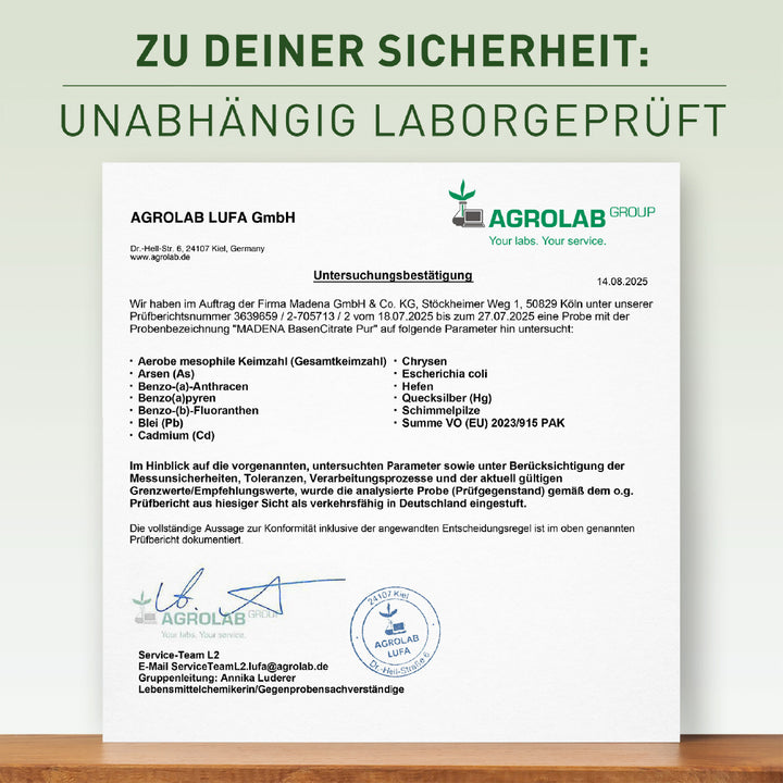 Basenpulver BasenCitrate Pur