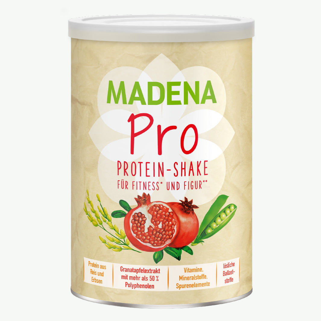 Protein-Shake: MADENA Pro vegan & gesund