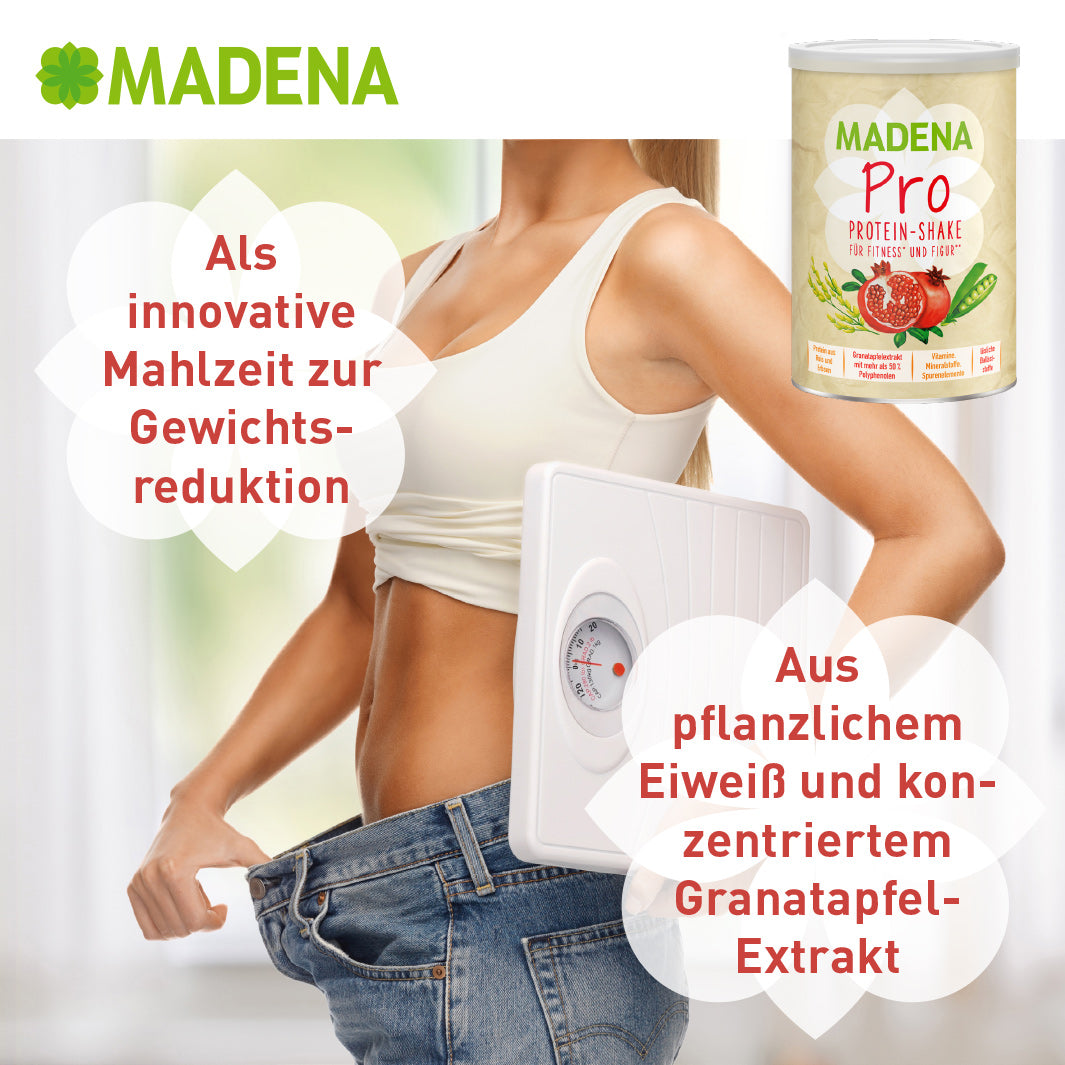 Protein-Shake: MADENA Pro vegan & gesund