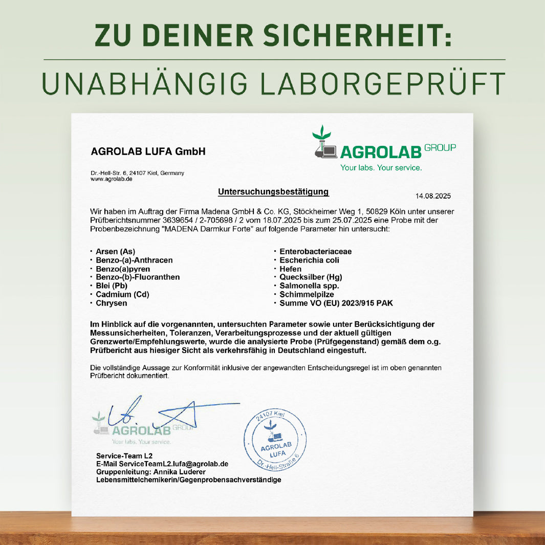MADENA Darmkur Forte: Darmaufbau-Kur Premium