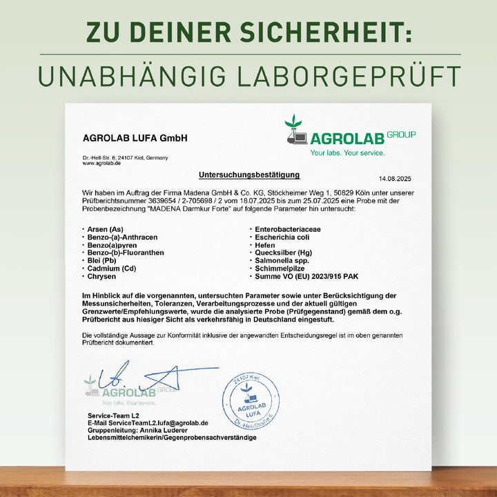 MADENA Darmkur Forte: Darmaufbau-Kur Premium