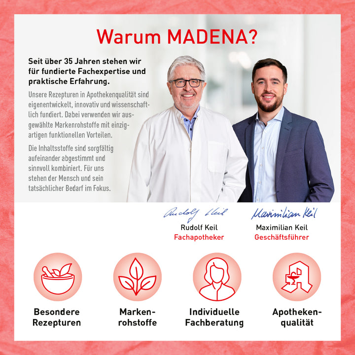 Eisen-Vitamin C Kapseln bei Eisenmangel