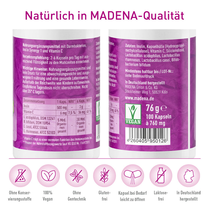 Darmkur nach Antibiotika: Florimmun® Kapseln
