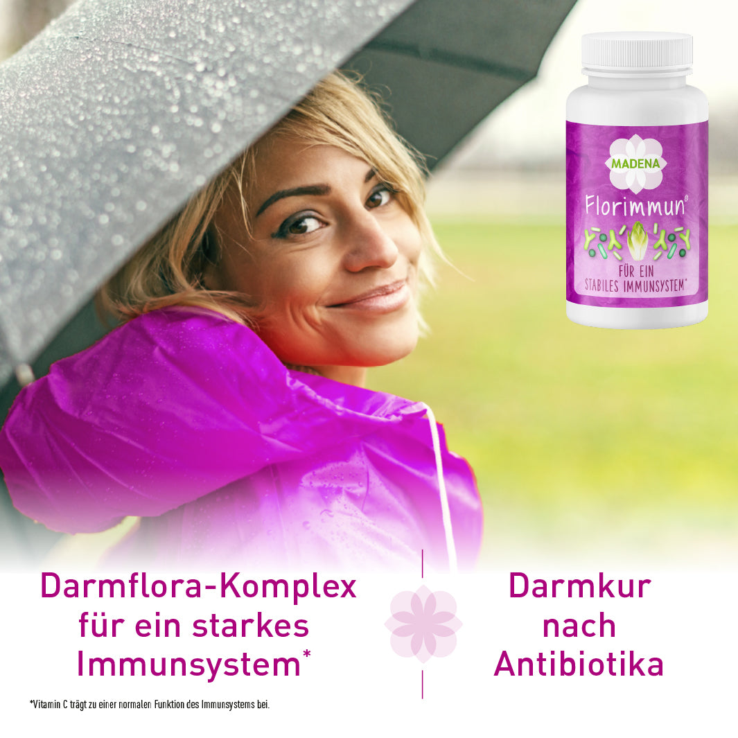 Darmkur nach Antibiotika: Florimmun® Kapseln