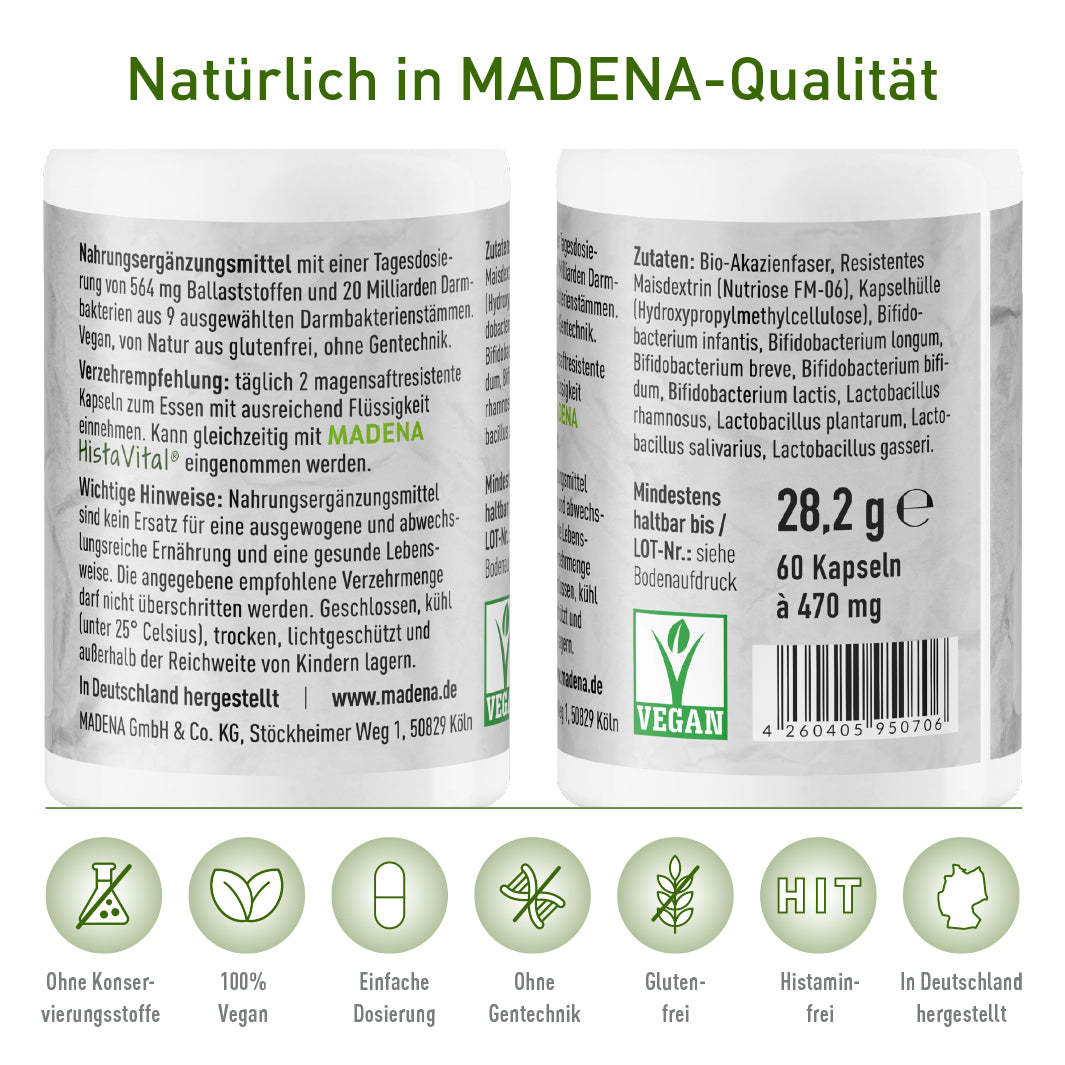 HistaEx® Synbio: Histaminfreie Darmbakterien