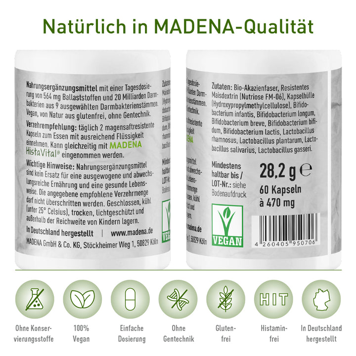 HistaEx® Synbio: Histaminfreie Darmbakterien