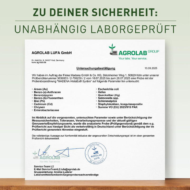 HistaEx® Synbio: Histaminfreie Darmbakterien