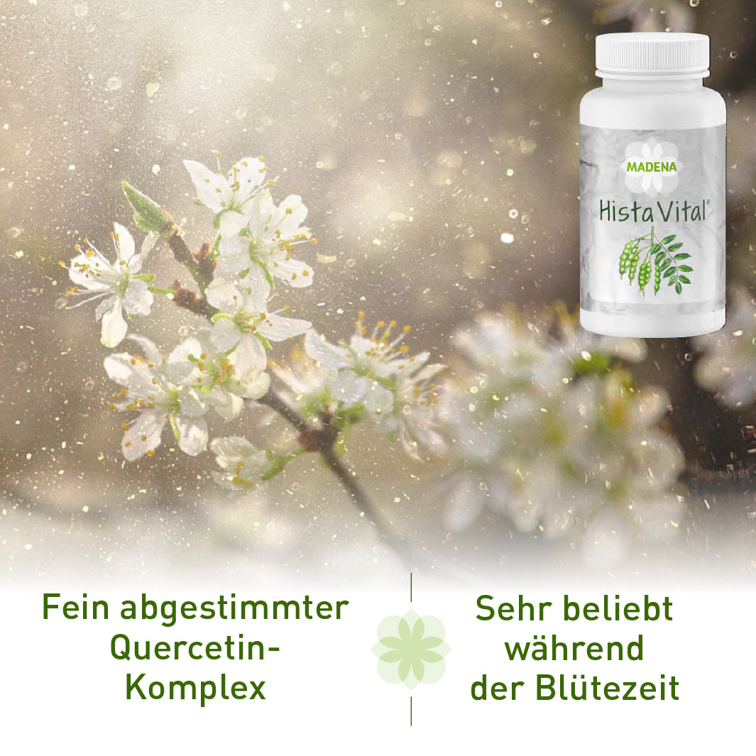 HistaVital® Quercetin-Komplex: Histamin-Kapseln