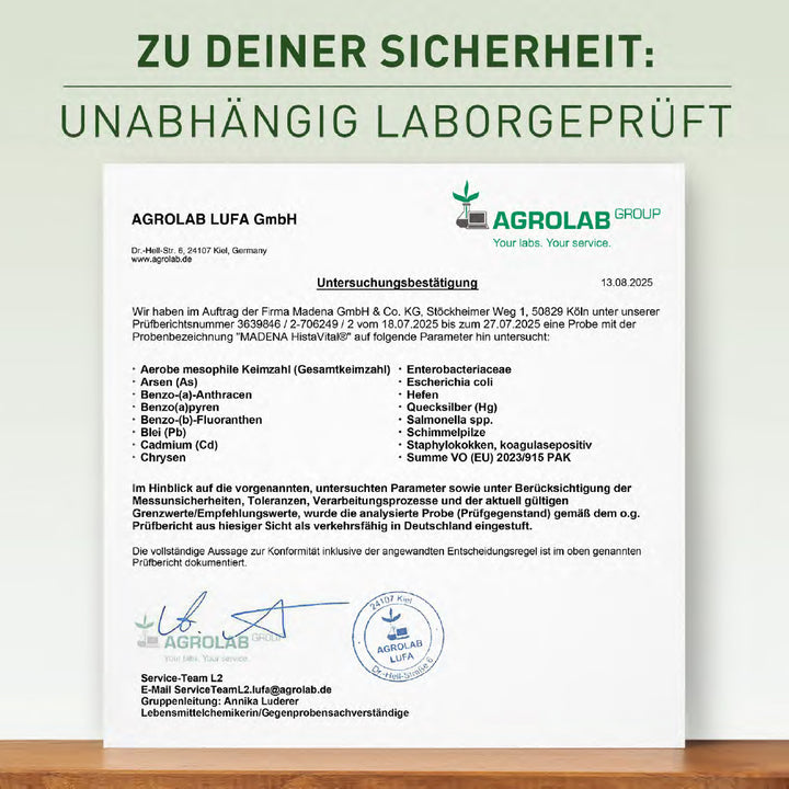 HistaVital® Quercetin-Komplex: Histamin-Kapseln
