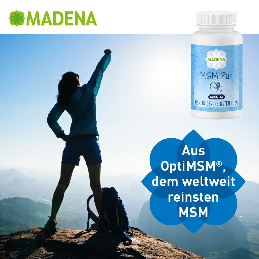 MSM-Kapseln: OptiMSM® 100% rein