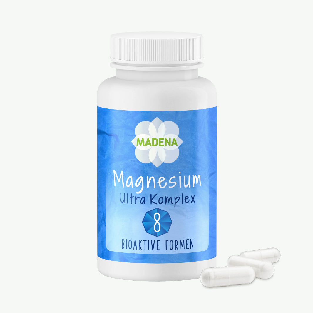 Magnesium Ultra Komplex: 8 Magnesium-Verbindungen