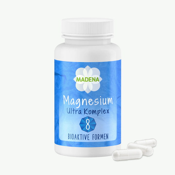 Magnesium Ultra Komplex: 8 Magnesium-Verbindungen