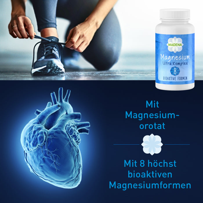 Magnesium Ultra Komplex: 8 Magnesium-Verbindungen