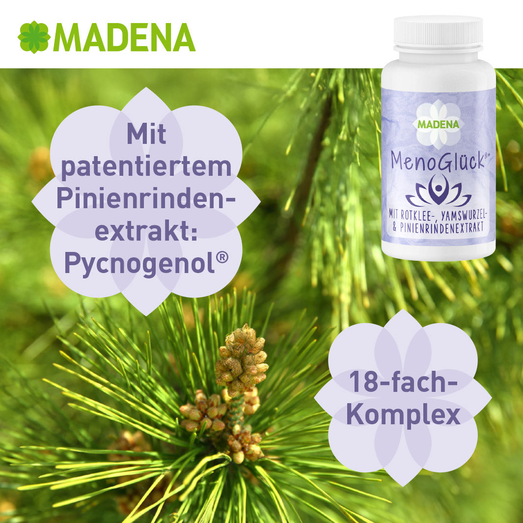 MenoGlück®: Fühle dich wohl während deiner Wechseljahre
