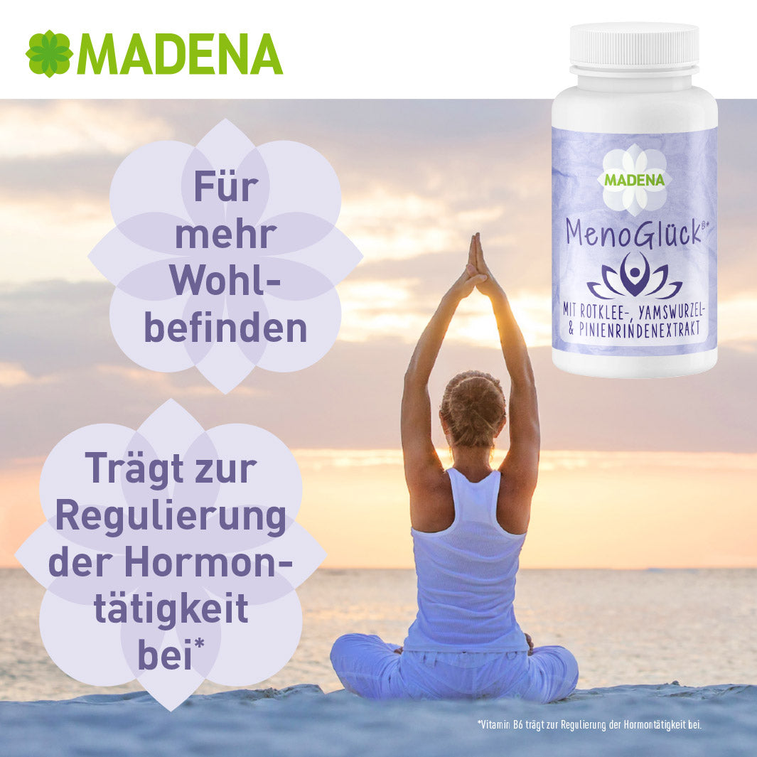 MenoGlück®: Fühle dich wohl während deiner Wechseljahre