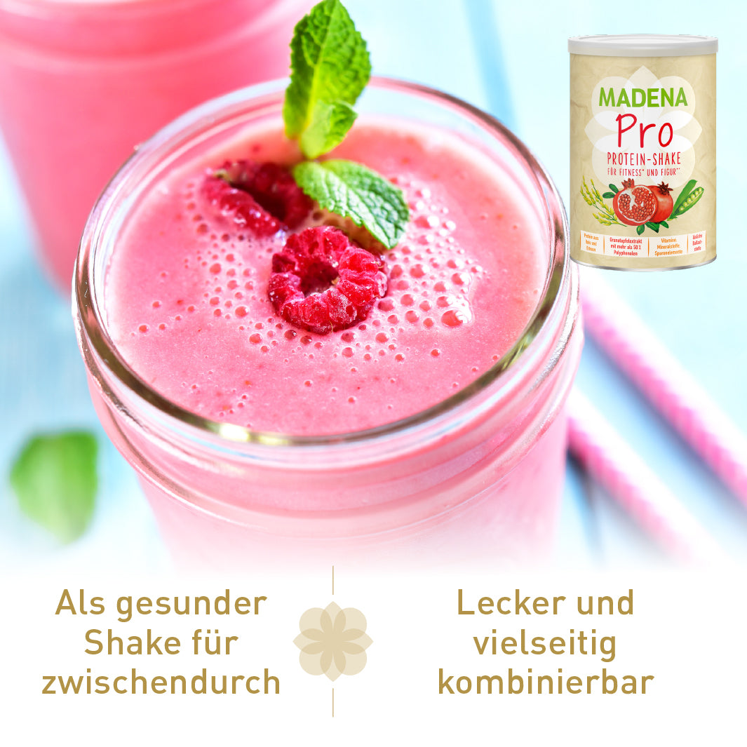 Proteinshake: vegan, gesund & hypoallergen