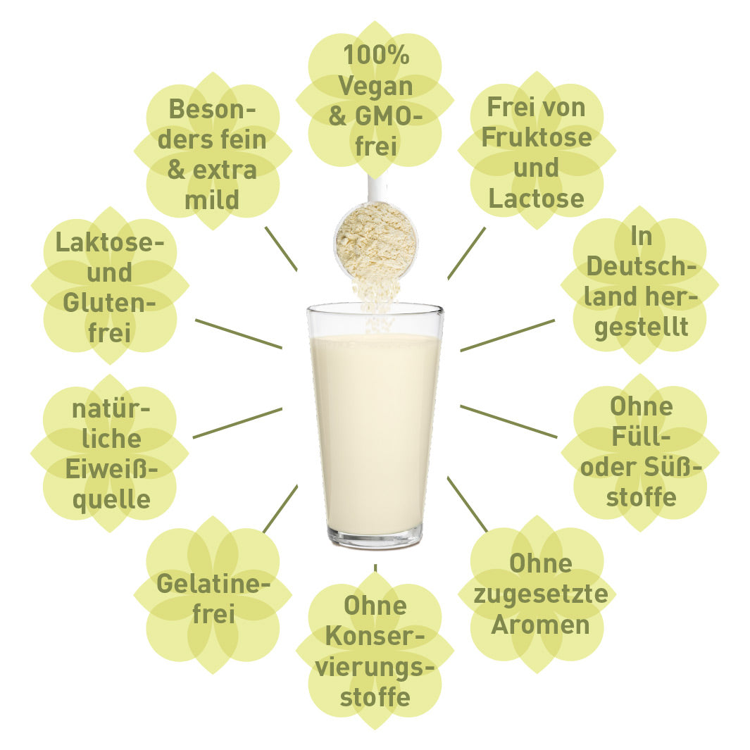 Reisprotein: Hoher Eiweißgehalt & starkes Aminosäureprofil