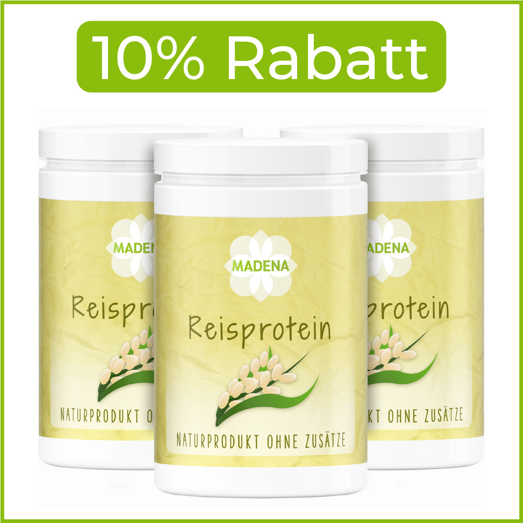 Reisprotein: Hoher Eiweißgehalt & starkes Aminosäureprofil